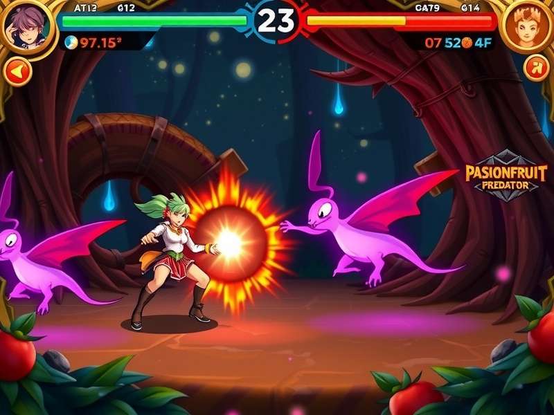 Passionfruit Predator Glory gameplay screenshot